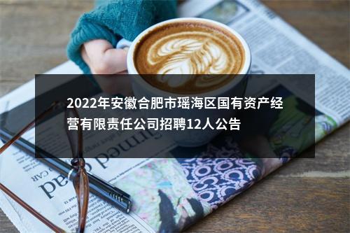 2022年安徽合肥市瑶海区国有资产经营有限责任公司招聘12人公告 图片